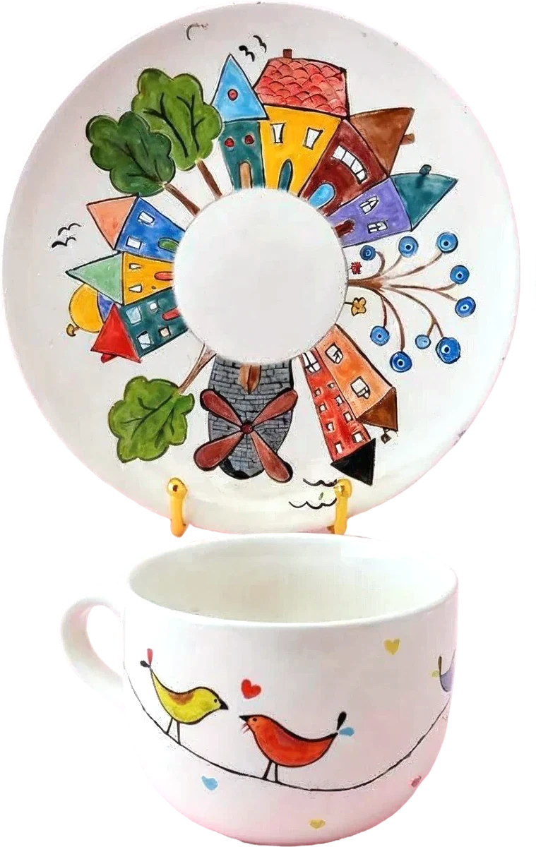 Taza rosa