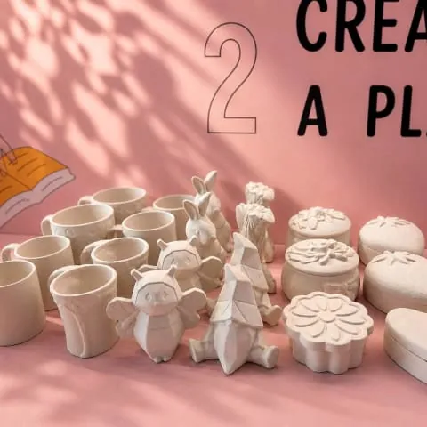 Ceramic piece included in the Standard package